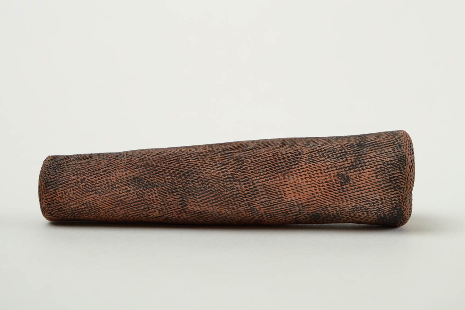 Pipa hecha a mano de barro accesorio para fumador regalo original para hombres foto 4