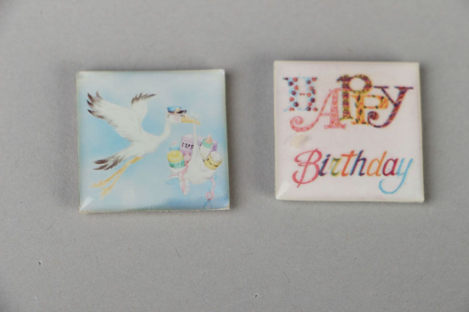 Chapas para scrapbook Happy Birthday foto 1