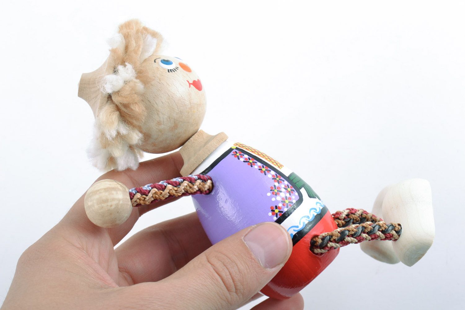 Öko Spielzeug aus Holz künstlerisch handmade Junge Geschenk für Kinder foto 2