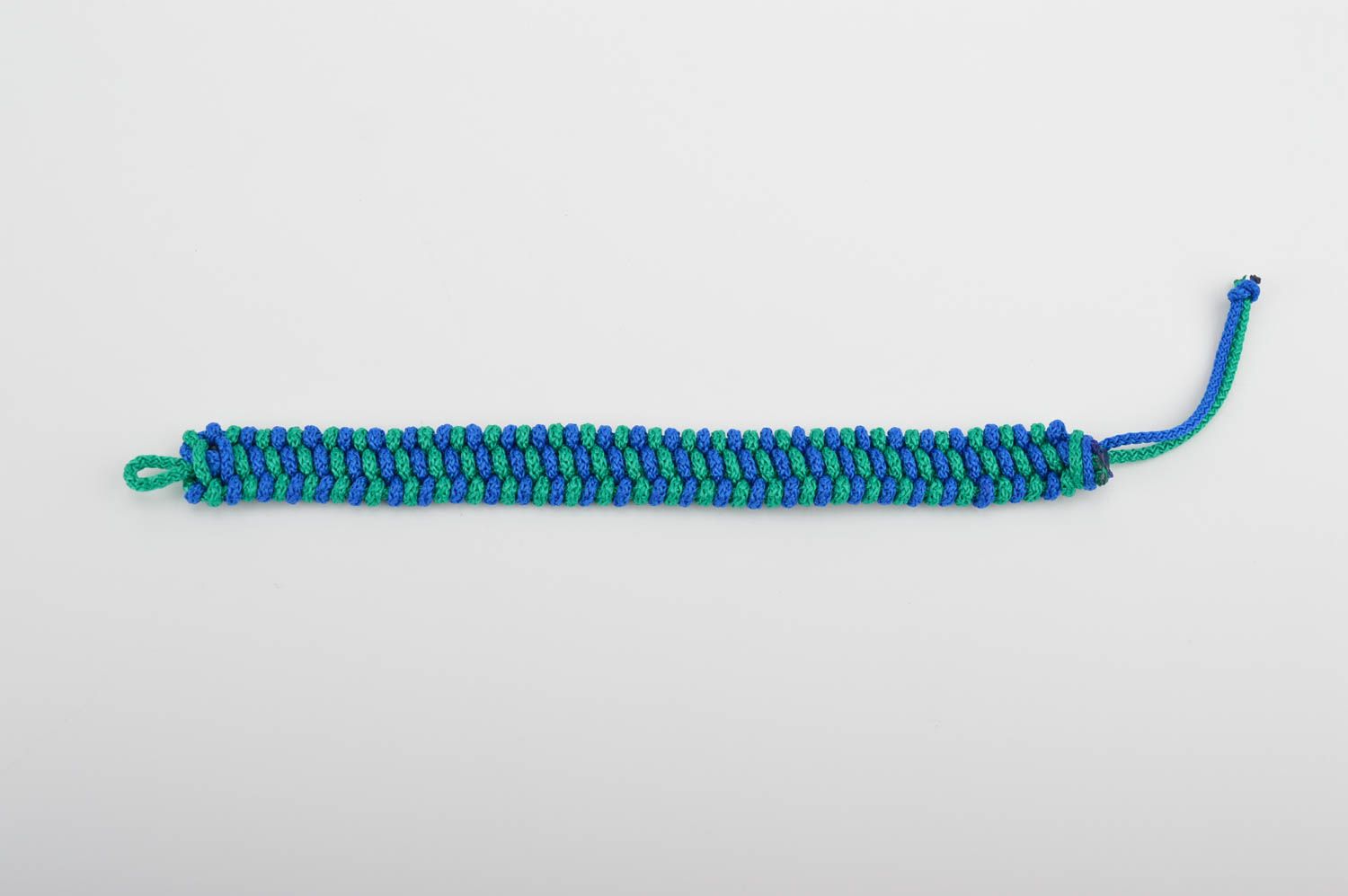 Браслет из шнурков украшение ручной работы плетеный браслет модный браслет фото 5