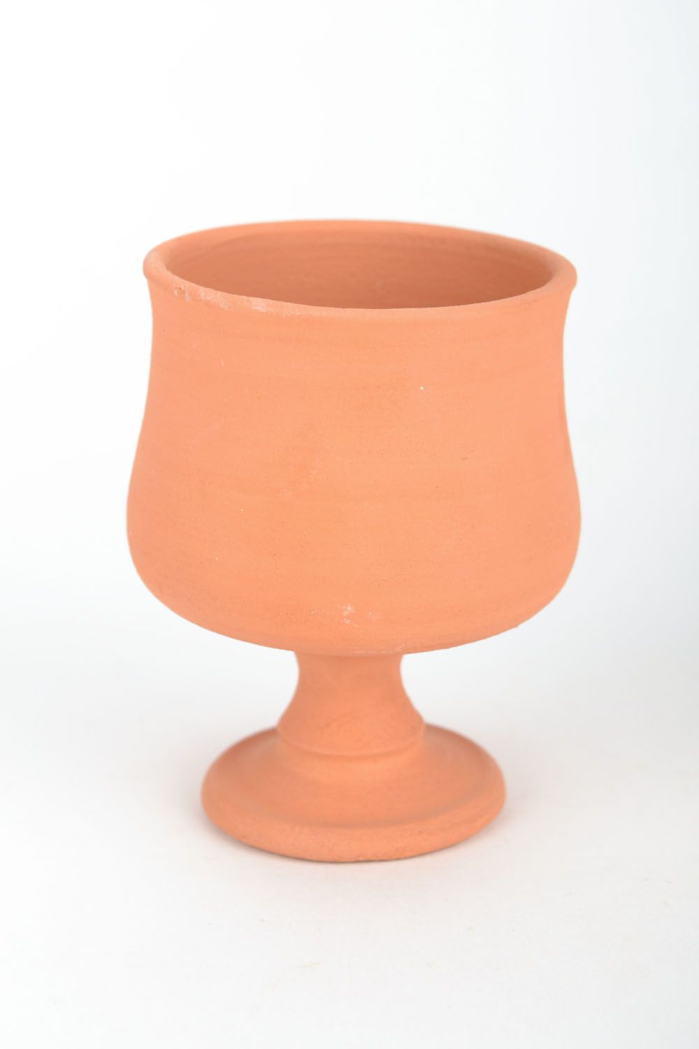 Clay goblet photo 3