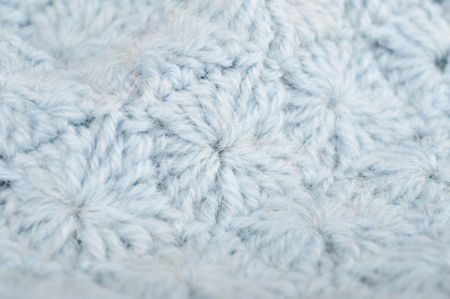 Gorro tejido de lana blanco hecho a mano ropa para mujeres regalo original foto 4