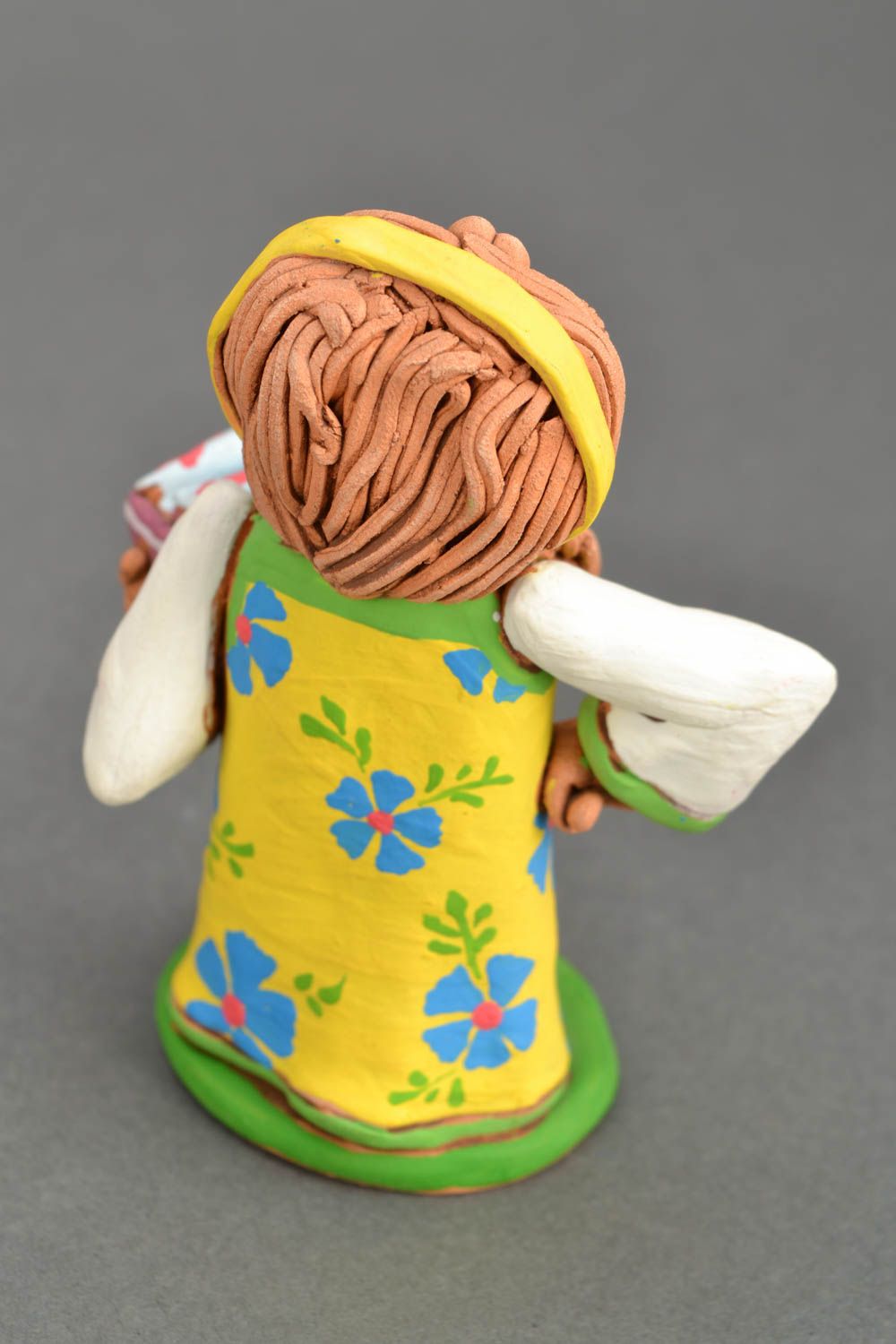 Figurine en céramique faite main Femme cosaque photo 5