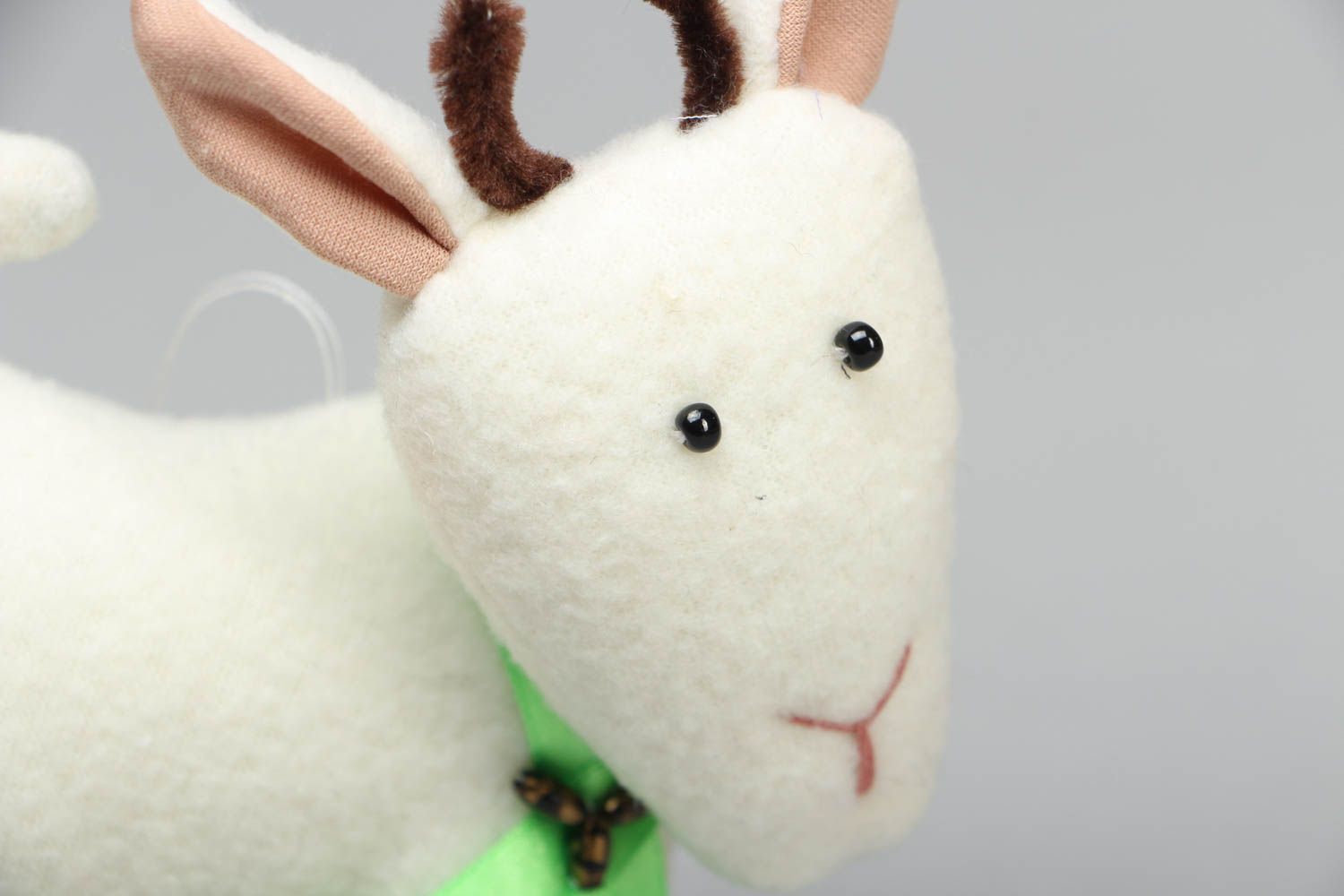 Handmade soft toy for kids Goat photo 2