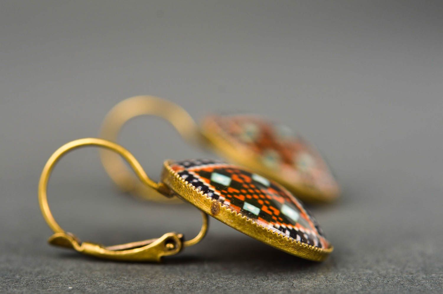 Modeschmuck Ohrhänger handmade Boho Ohrringe stilvolles Accessoire für Frauen foto 3