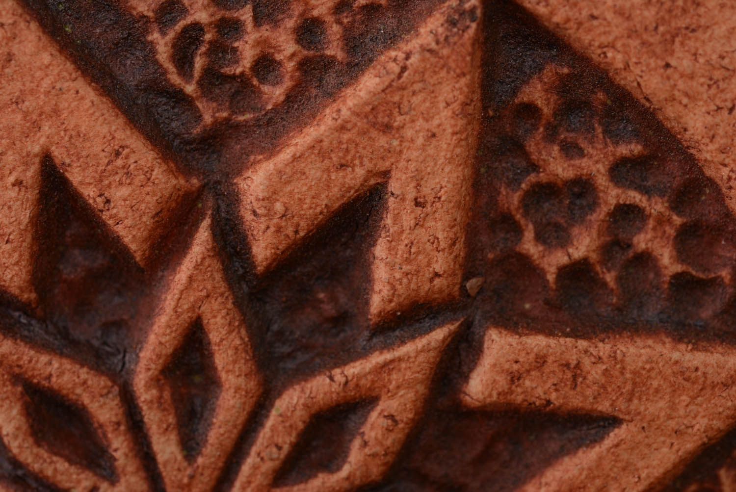 Pigente talismã de interior de cerâmica pintado com tintas naturais engobes Alatyr foto 5