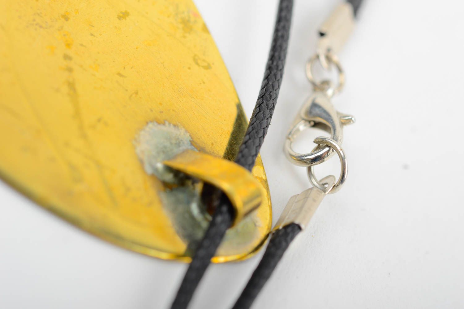 Handmade metal pendant designer stylish accessory pendant made of brass photo 5