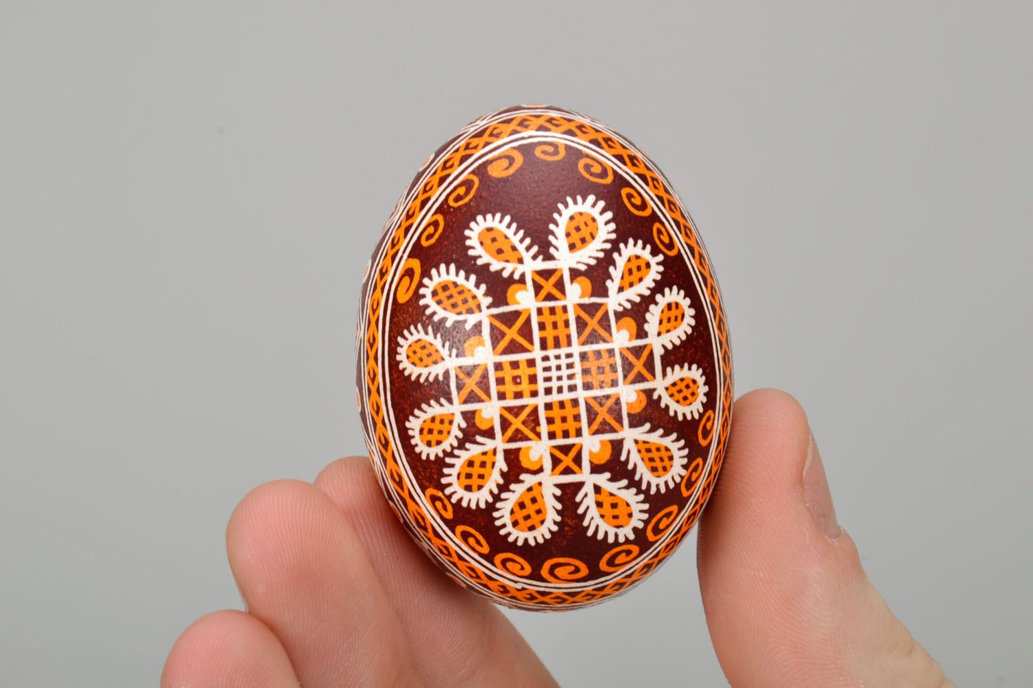 Huevo decorativo pintado foto 5