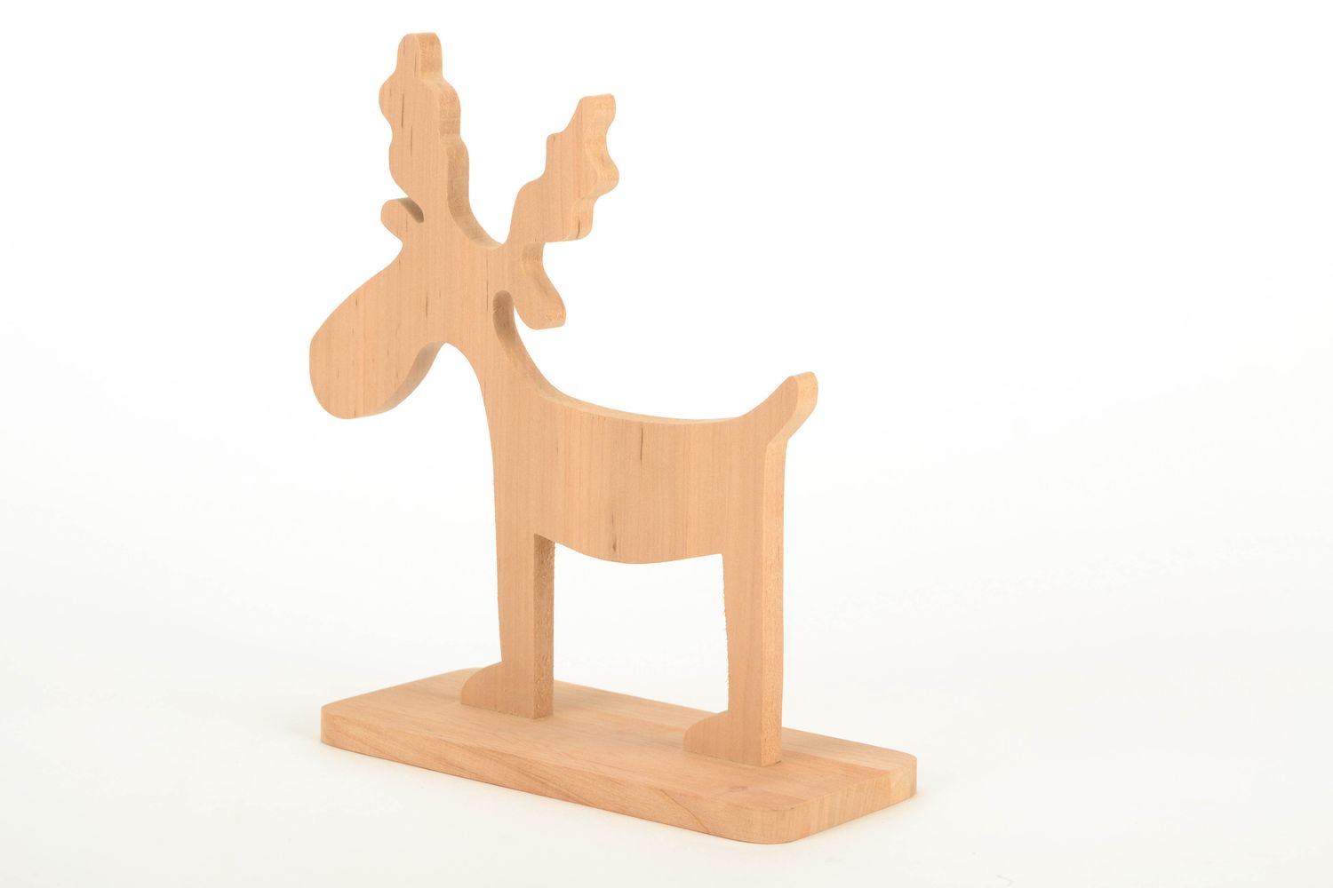 Wooden craft blank for statuette  photo 4