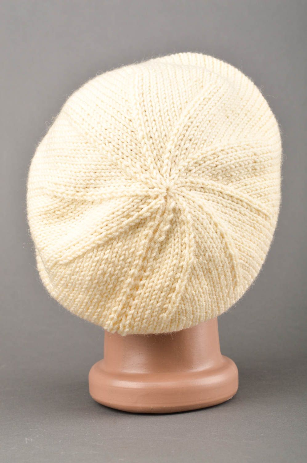 Handmade crochet beret winter hats ladies winter hast gifts for women warm hats photo 5