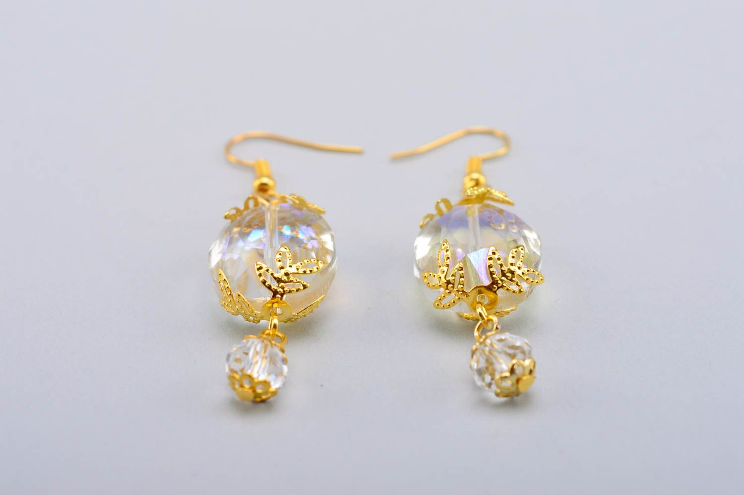 Unusual handmade beaded earrings costume jewelry designs gifts for her photo 3