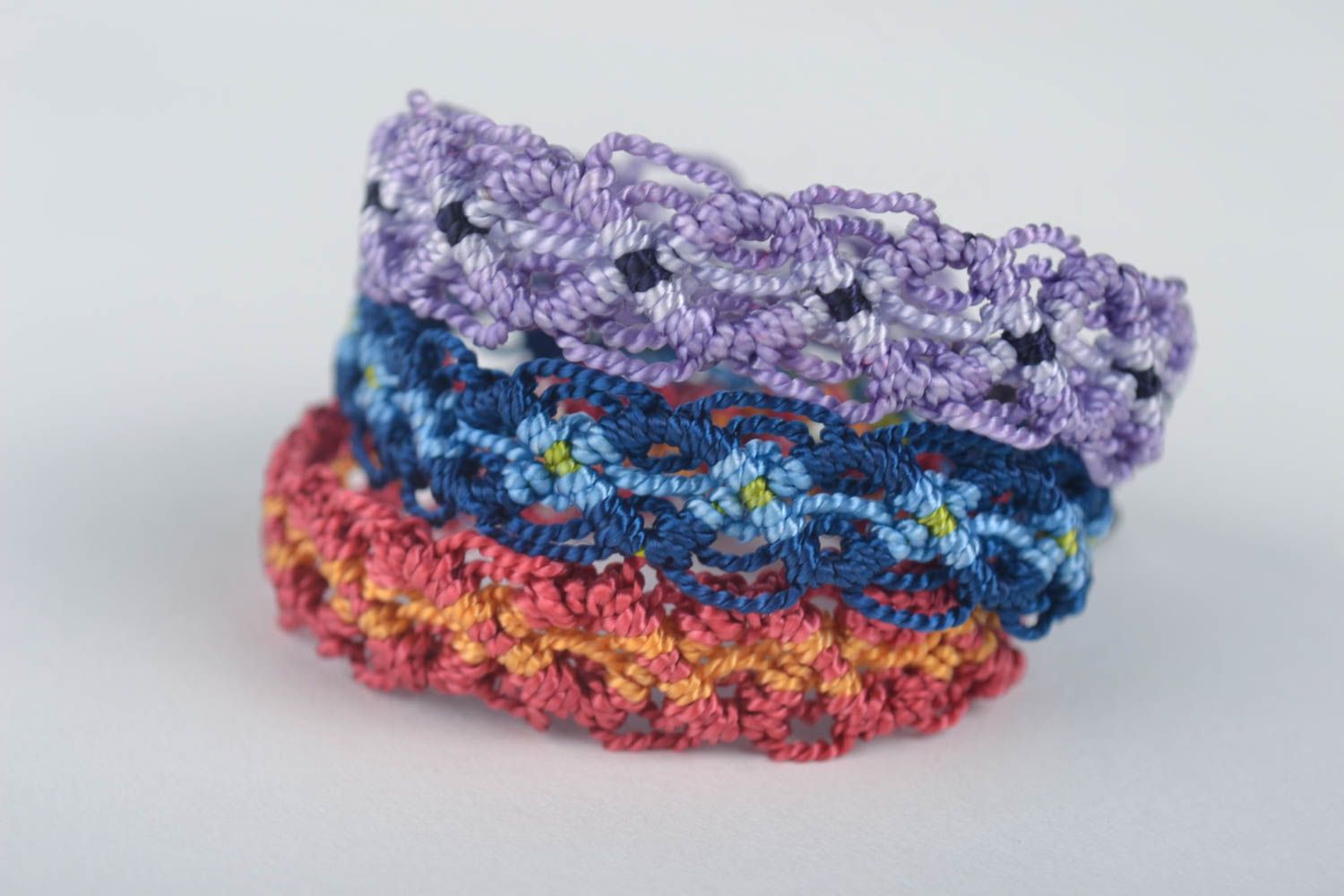 Браслеты ручной работы плетеные браслеты авторские украшения женские браслеты фото 2