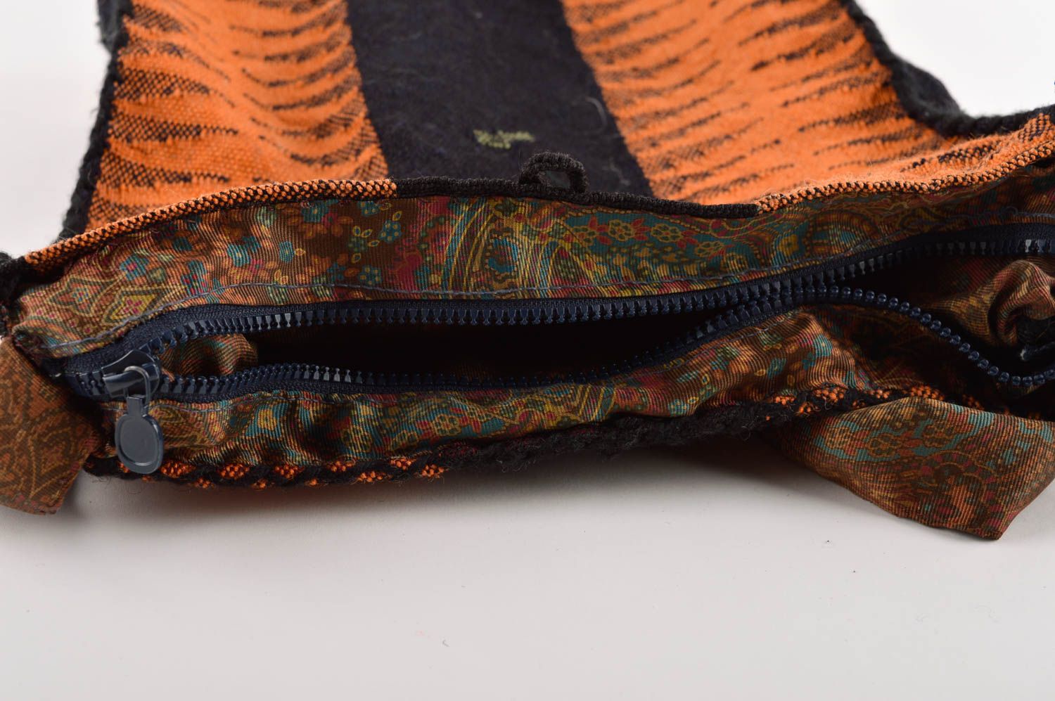 Сумка ручной работы сумка через плечо текстильная сумка красивая женская фото 2