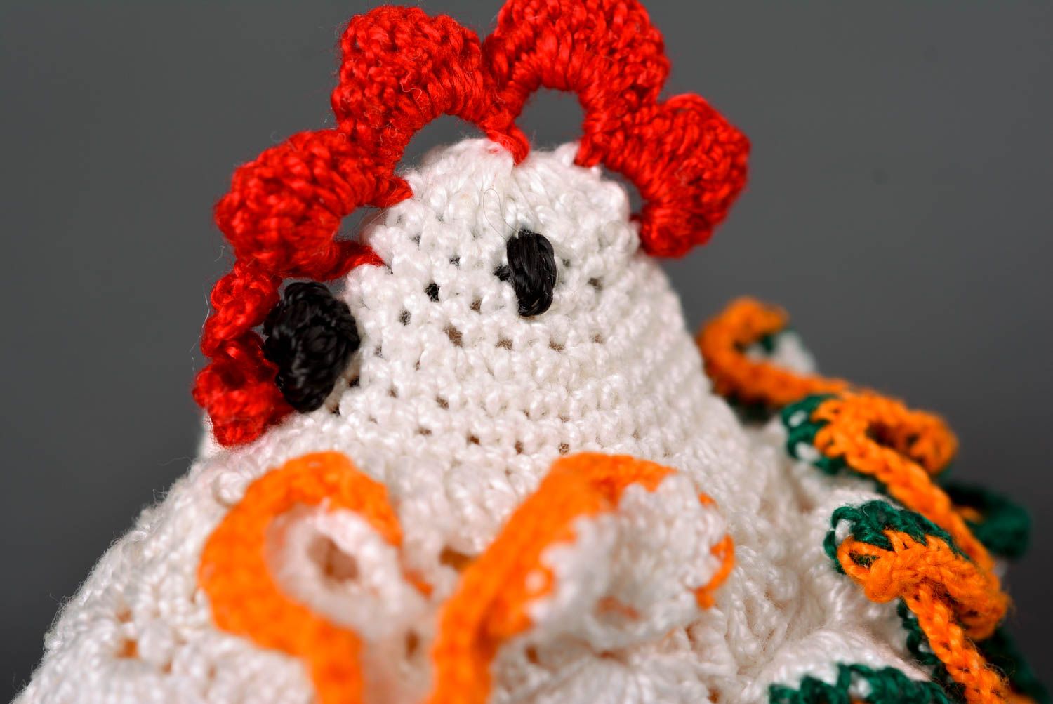 Decoración de crochet hecha a mano de Pascua menaje del hogar regalo original foto 3