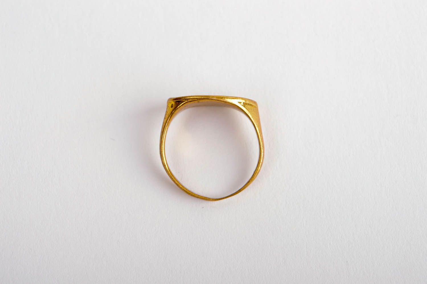 Кольцо ручной работы оригинальное кольцо женский перстень металлический перстень фото 5