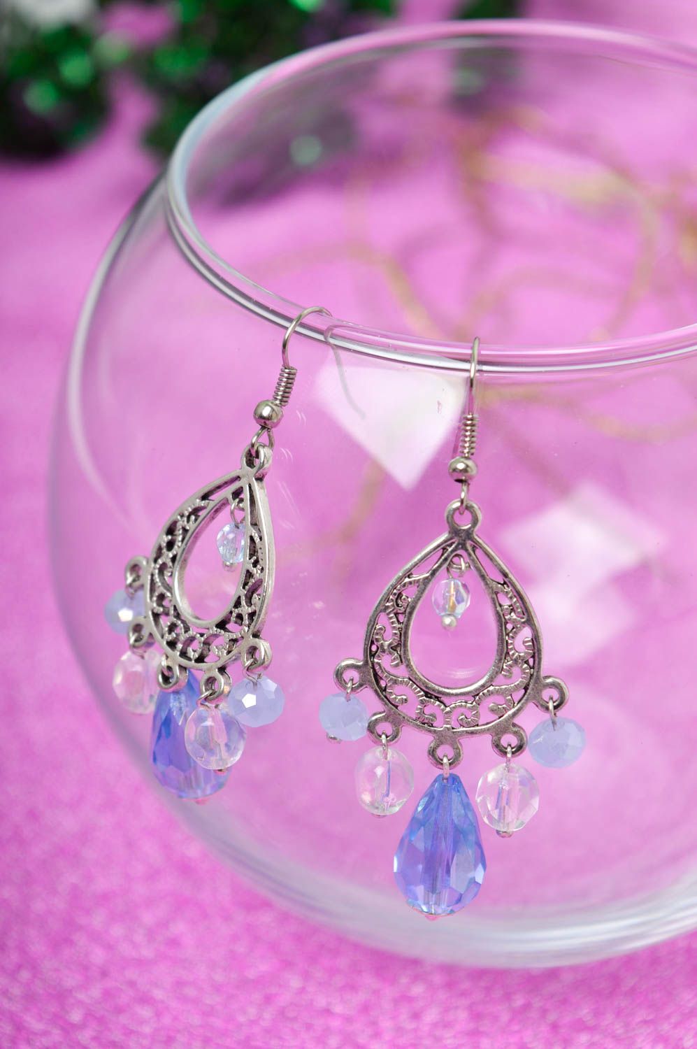 Beautiful handmade beaded earrings cool jewelry designs fashion trends photo 1