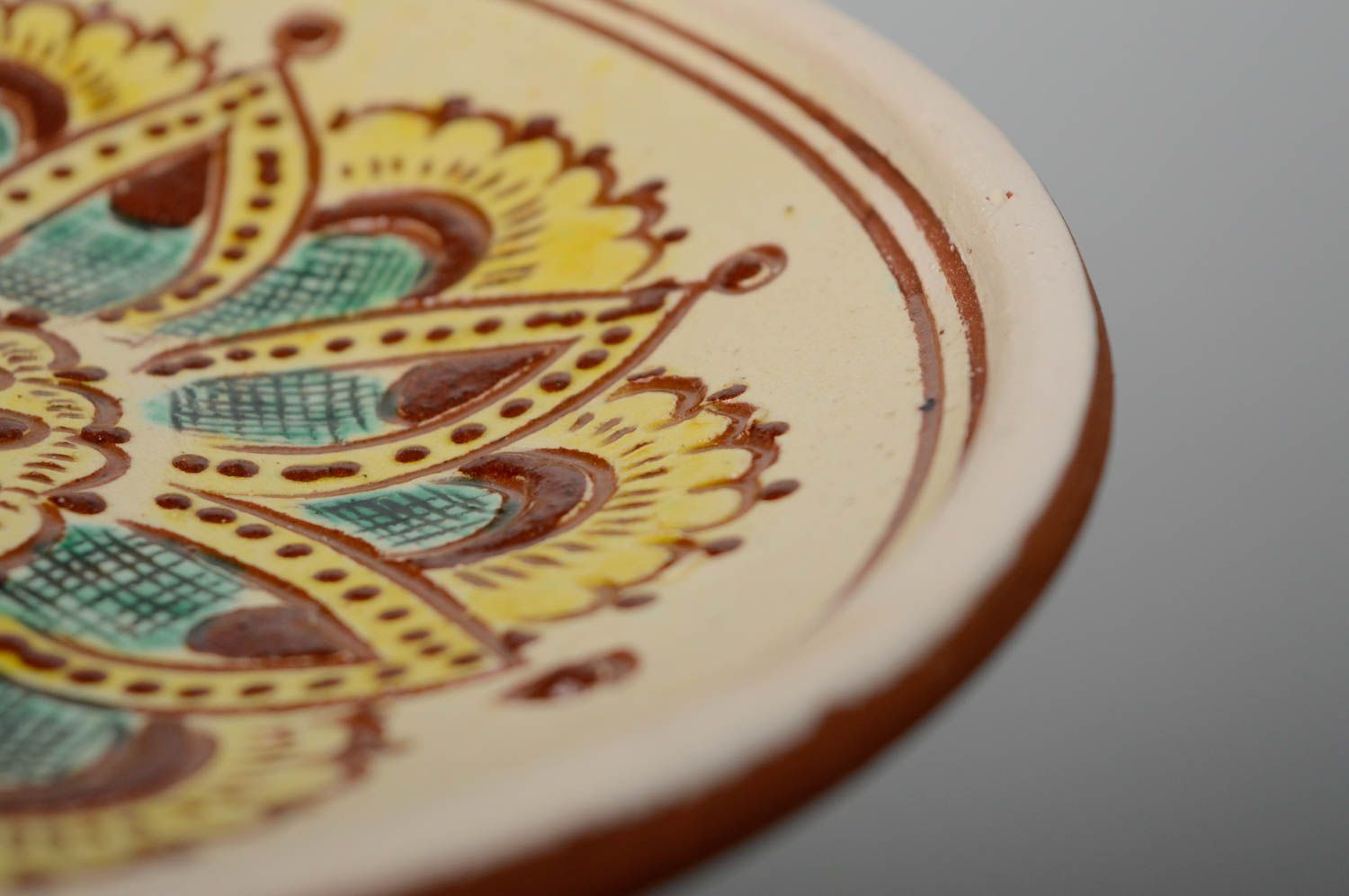 Handmade decorative plates photo 5