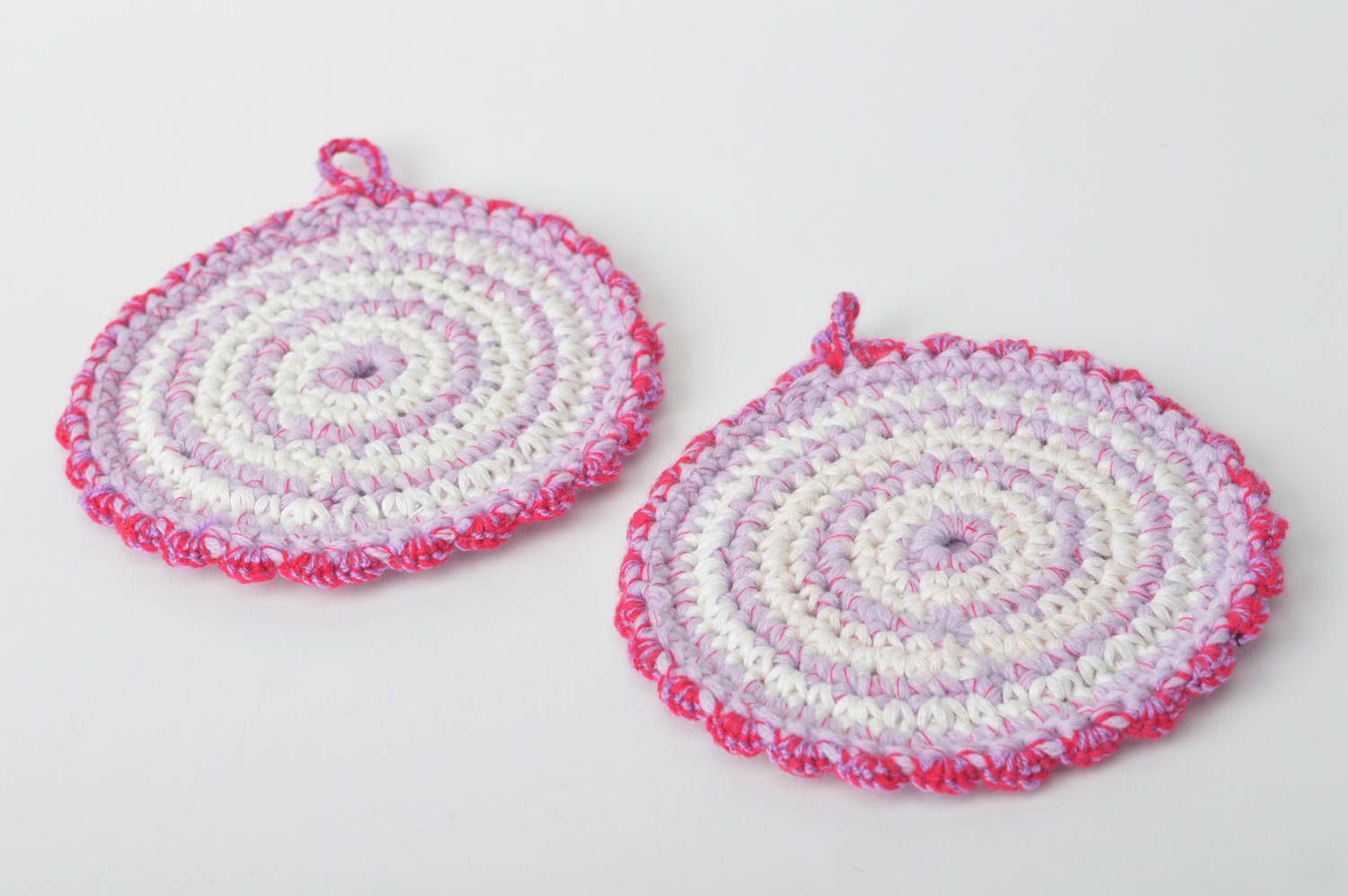 Beautiful handmade crochet potholder home design kitchen textiles gift ideas photo 5