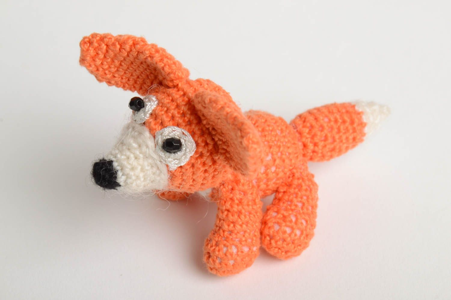 Handmade toy for kids stylish designer children presents soft toy fox photo 4