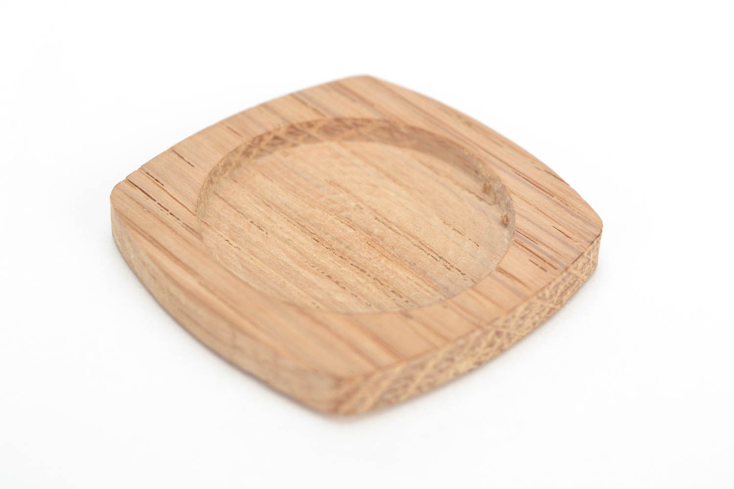 Schmuck Anhänger Rohling aus Holz Erzeugnis für Bijouterie handgemacht Quadrat foto 3