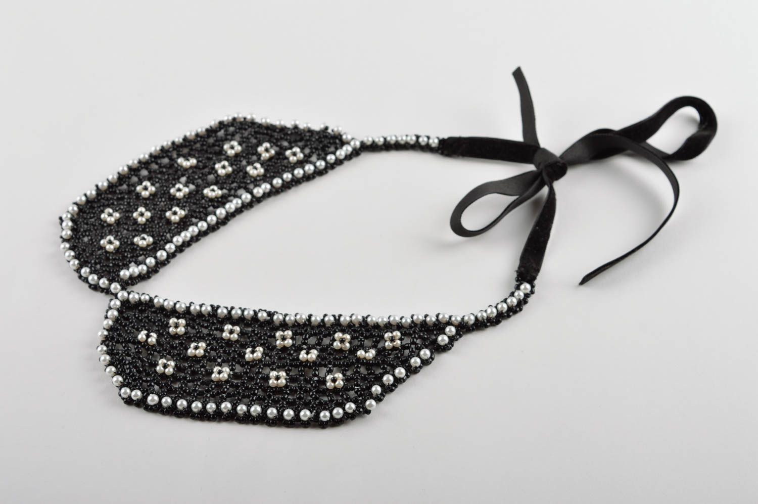 Collar de abalorios hecho a mano original bisutería de moda accesorio para mujer foto 4