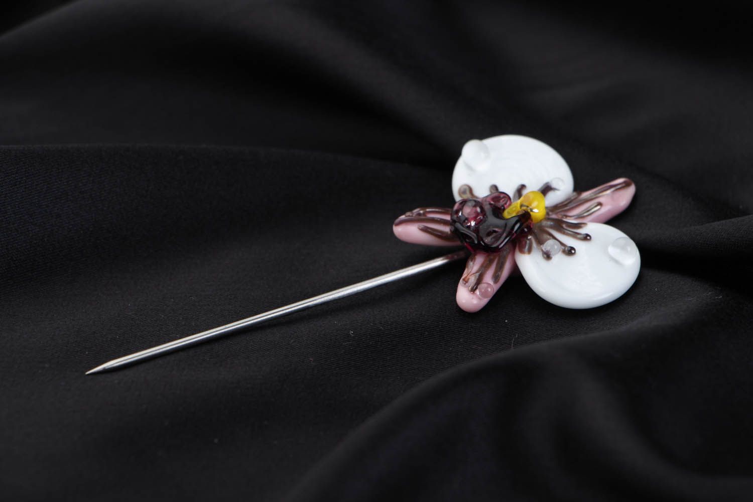 Brooch Orchid photo 2