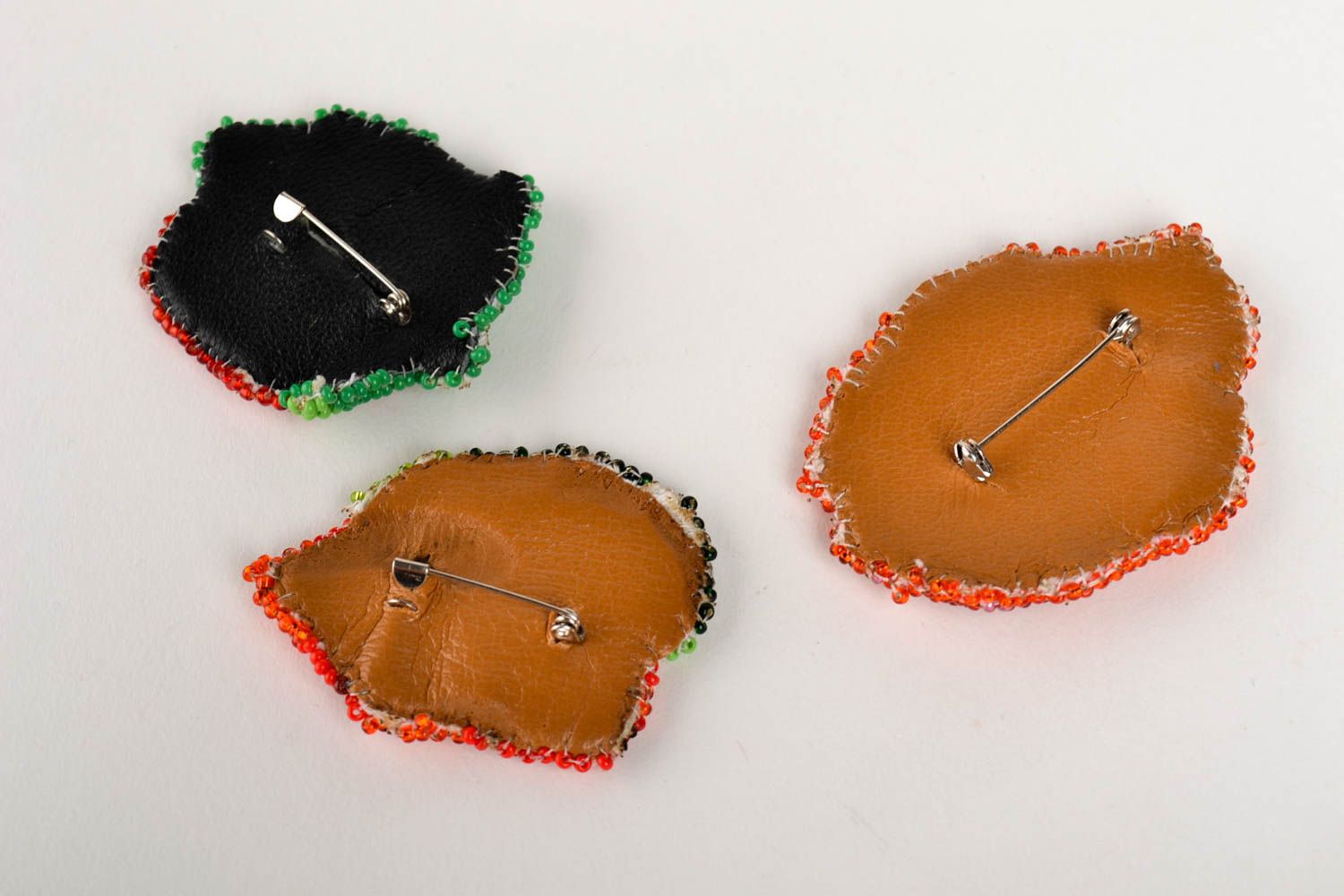 Broches hechos a mano de abalorios accesorios de moda regalo original para mujer foto 2