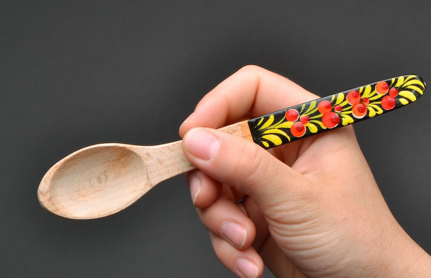 Handmade wooden tablespoon  photo 5