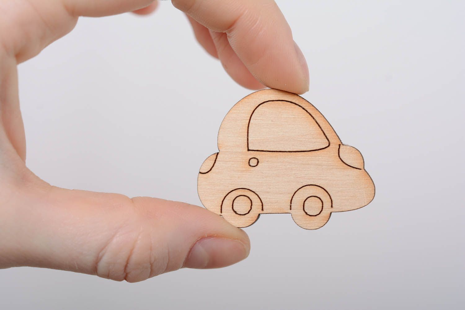 Blank for painting with magnet Little Car photo 3