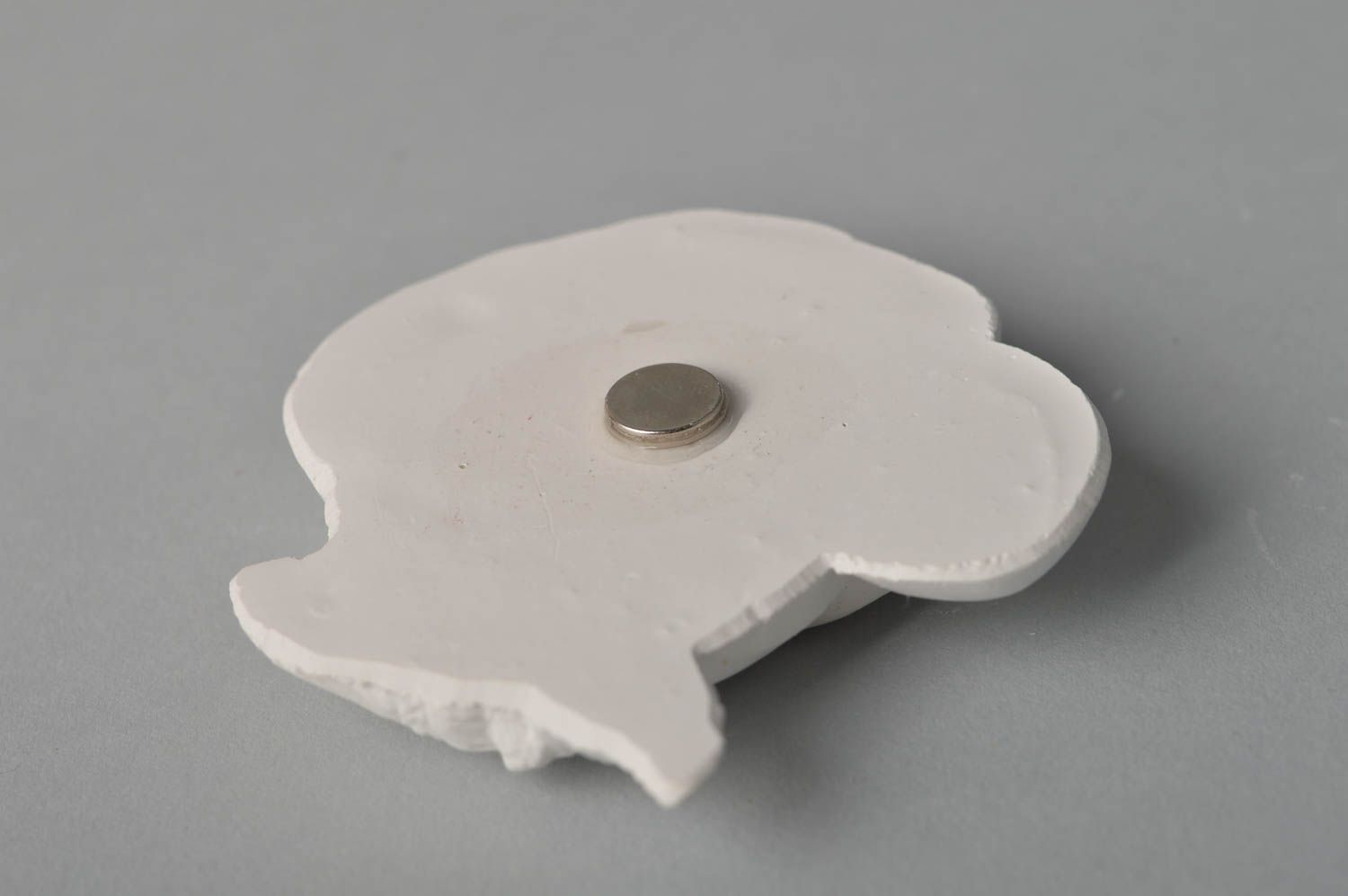 Handmade blank for decoupage unusual fridge magnet gift ideas plaster figurine photo 2