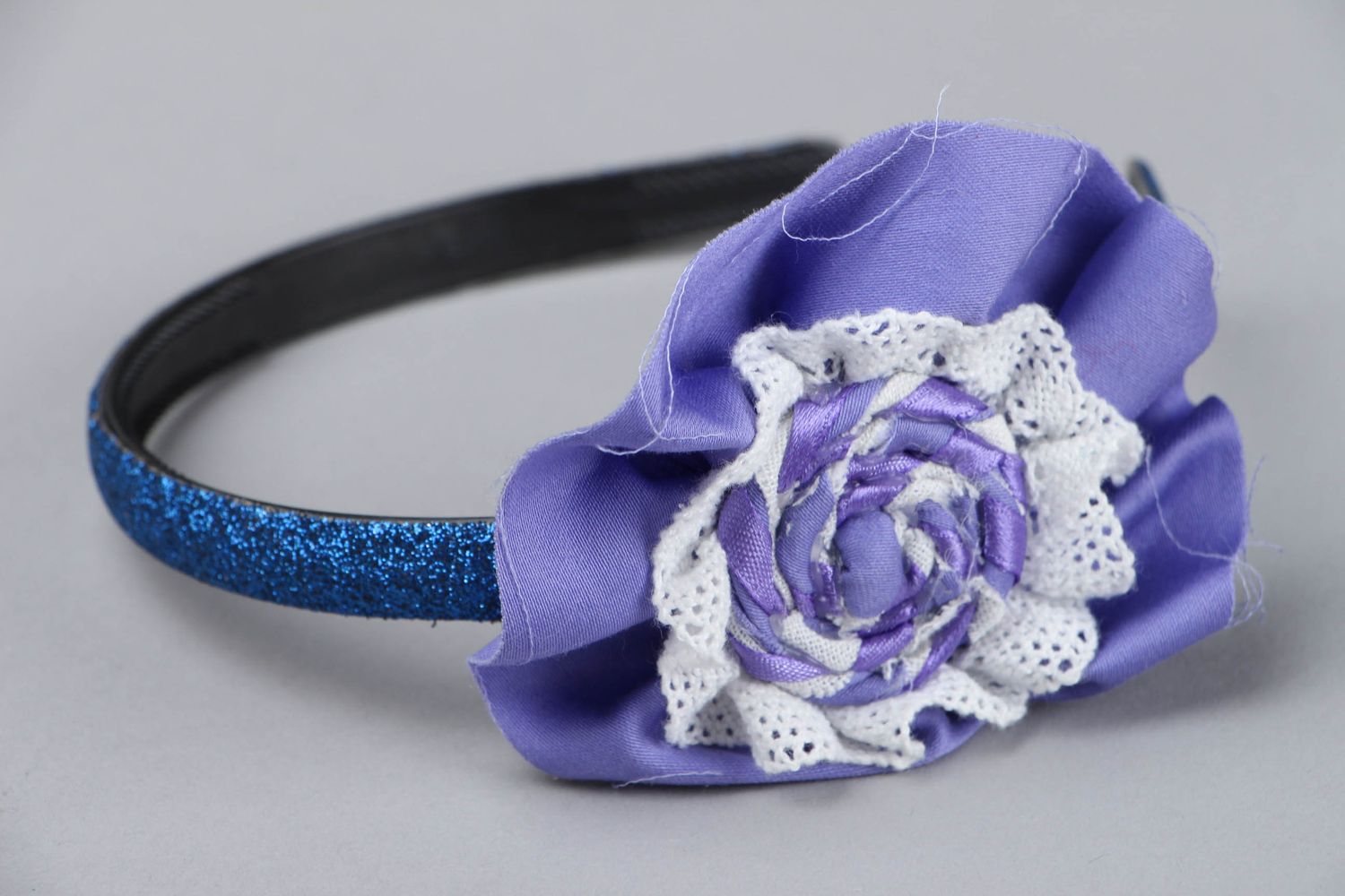 Headband with flower photo 2