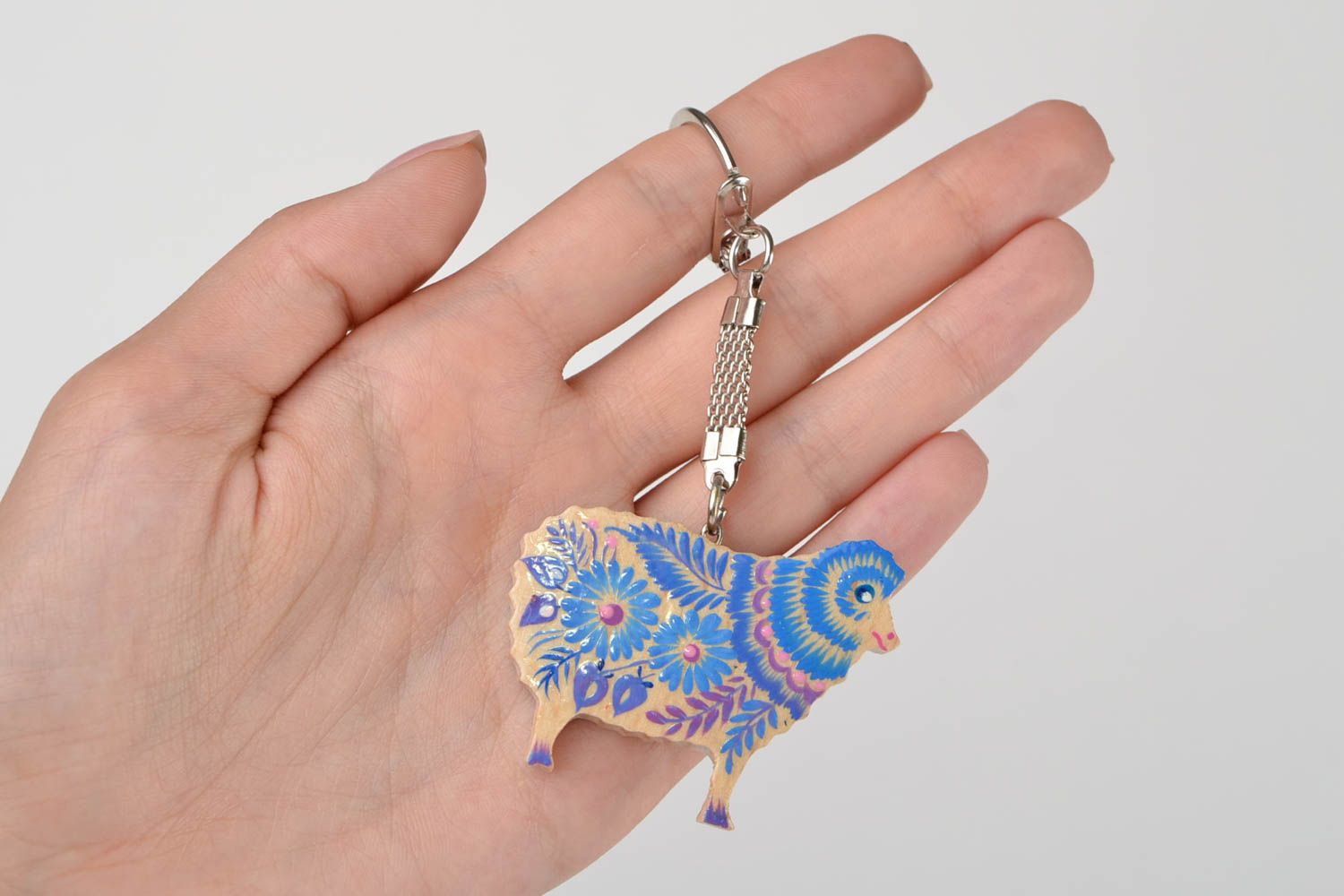 Designer keychain handmade accessories souvenir ideas wooden gifts cool keyrings photo 7