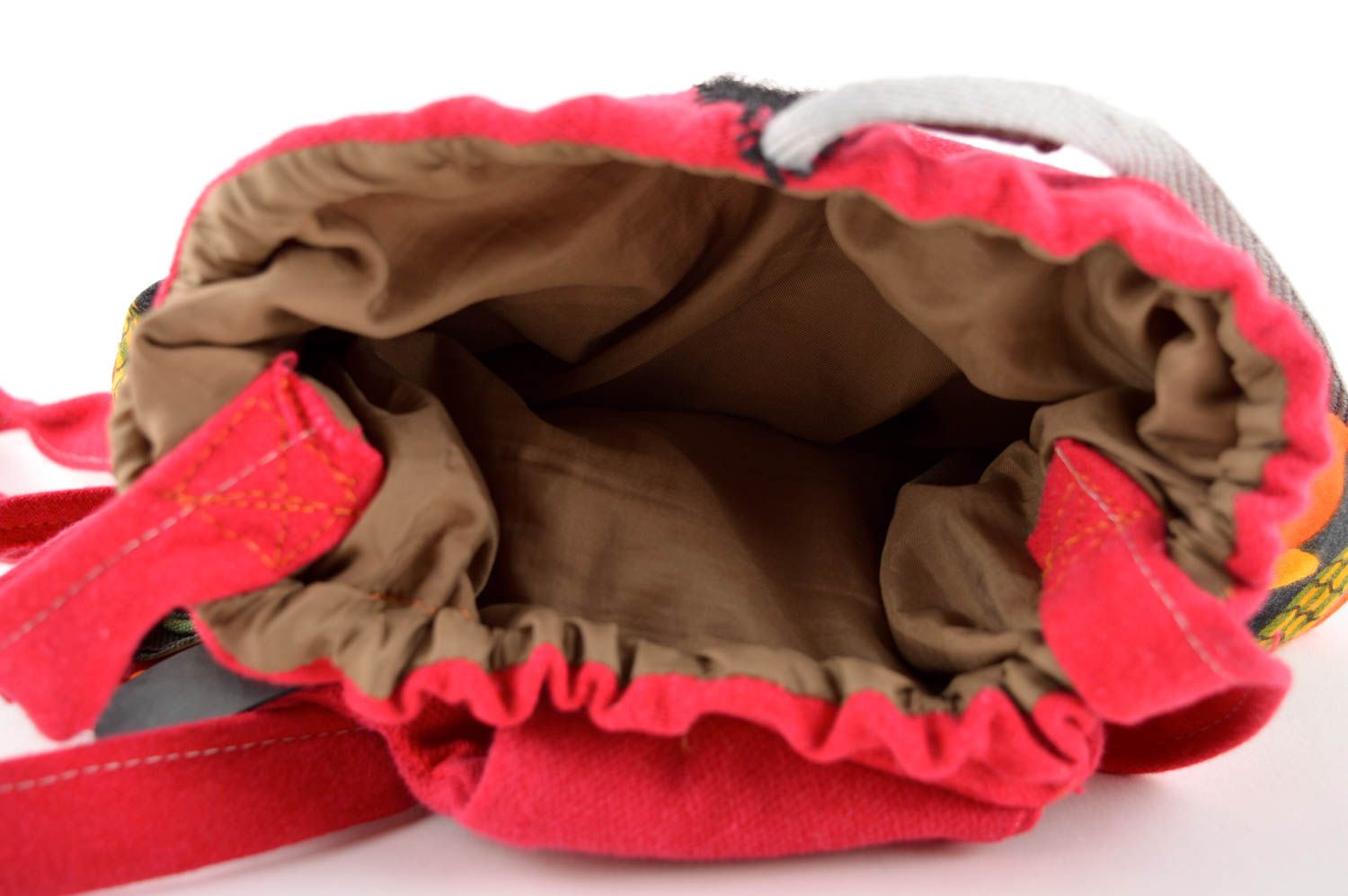 Сумка ручной работы сумка через плечо сова из ткани текстильная сумка красивая фото 4