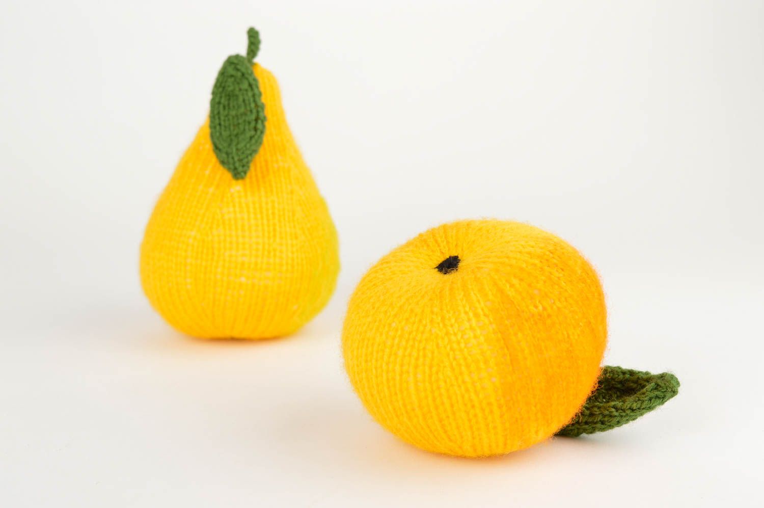 Ungewöhnliche Spielzeuge handmade Obst Spielzeuge Geschenke für Kinder in Gelb foto 4