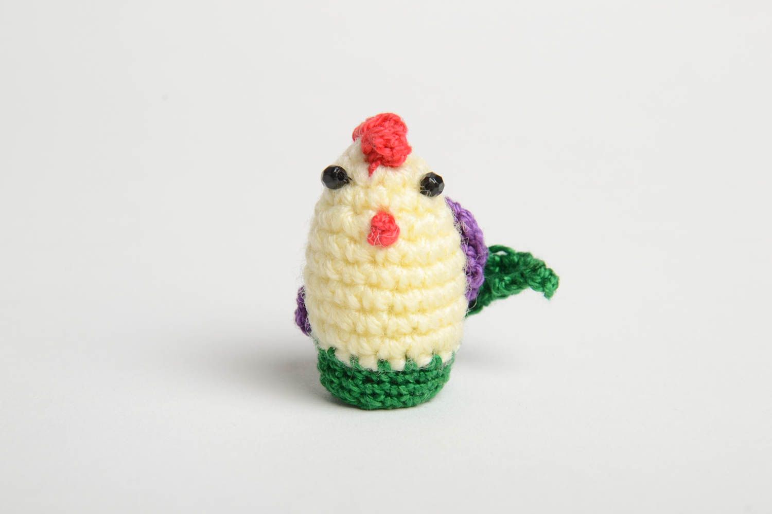 Handmade toy designer toy animal toy gift for baby nursery decor crocheted toy photo 2