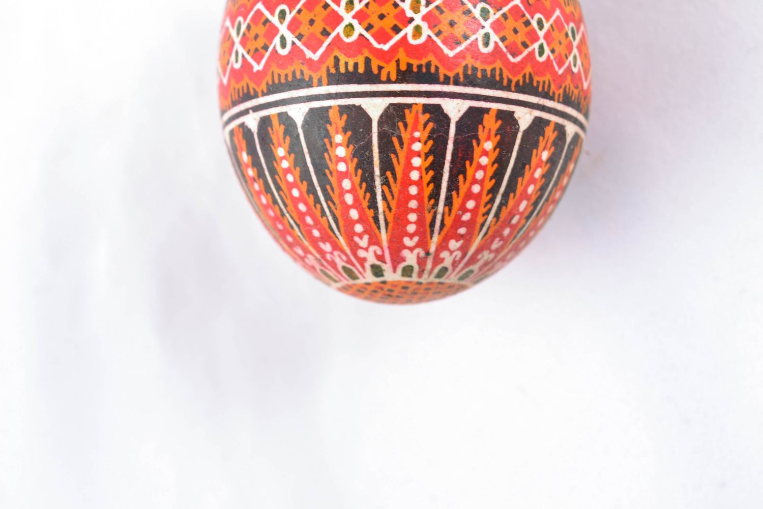 Painted chicken egg for Easter decor photo 5