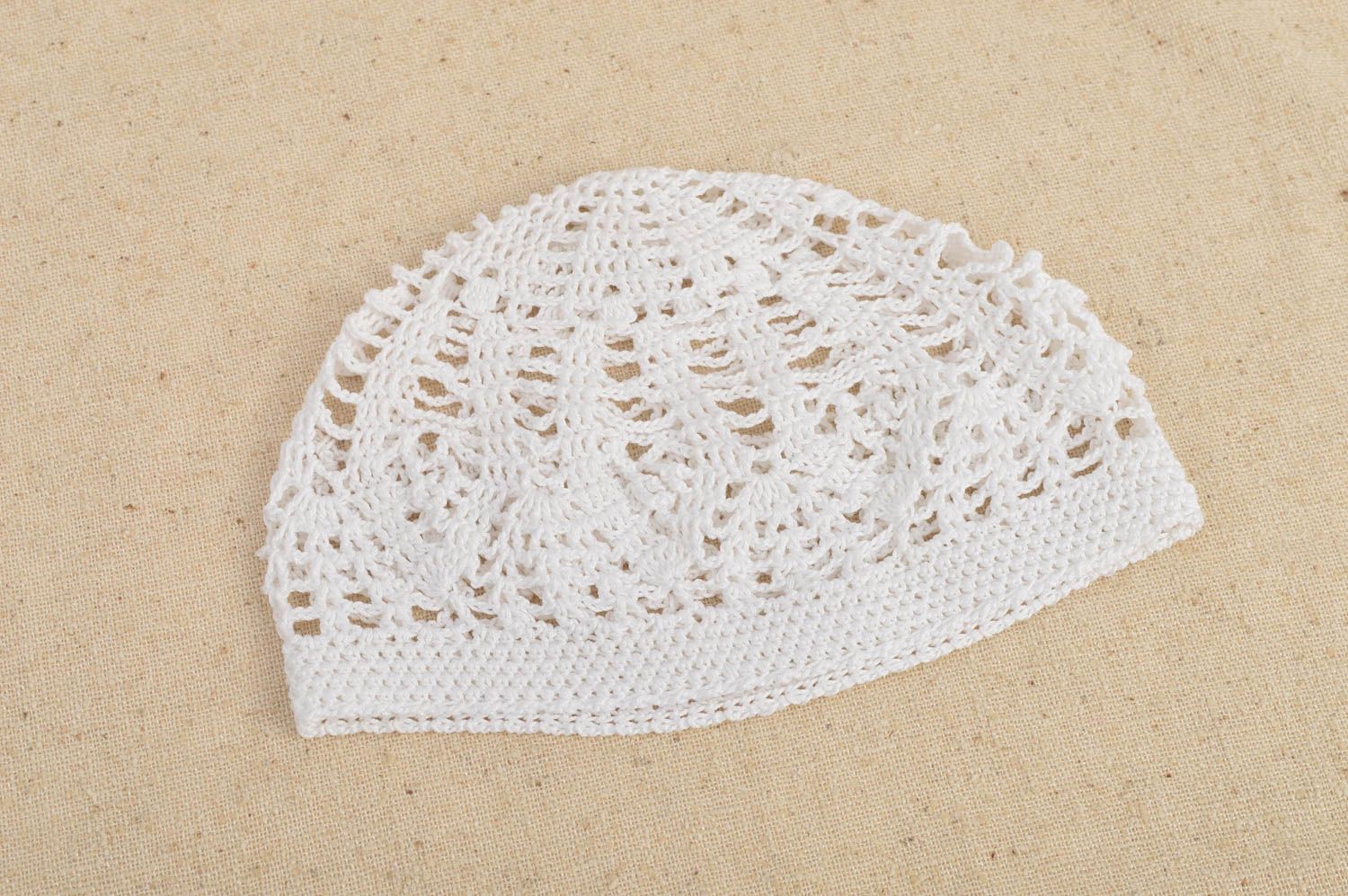 Stylish handmade crochet hat baby hat designs head accessories for girls photo 1