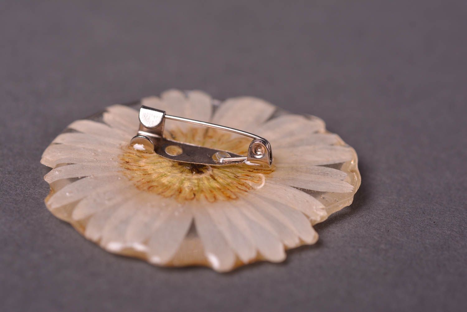 Handmade botanic brooch stylish bijouterie flower accessories modern jewelry photo 5