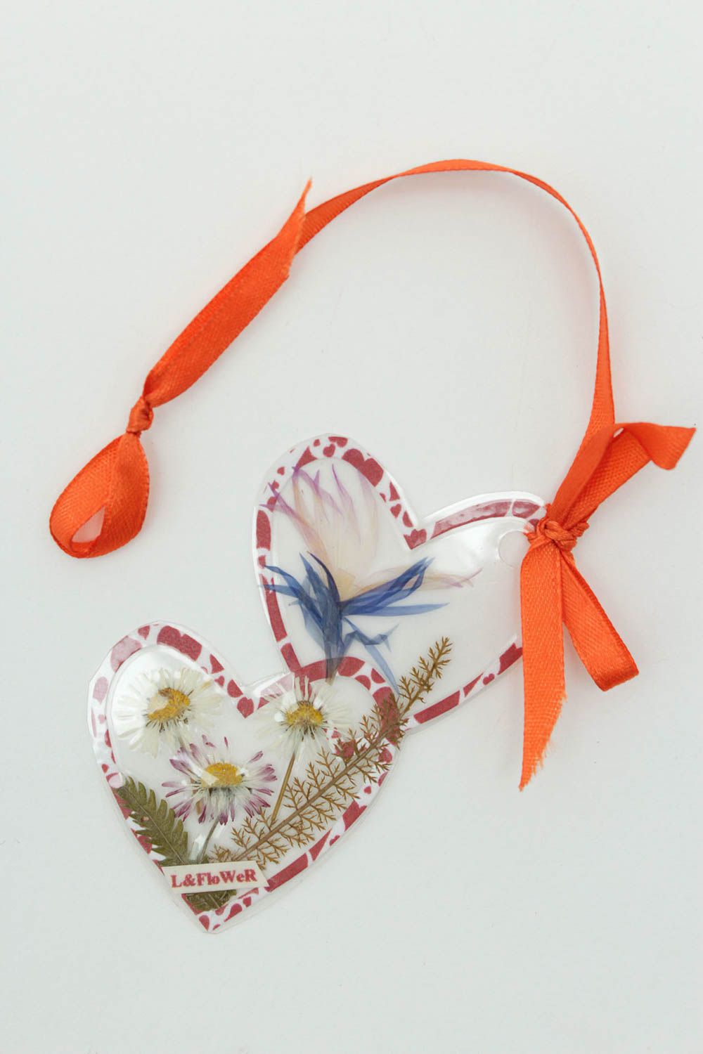 Стильный декор для дома сердце с цветами ромашки красивое декоративное сердце фото 3
