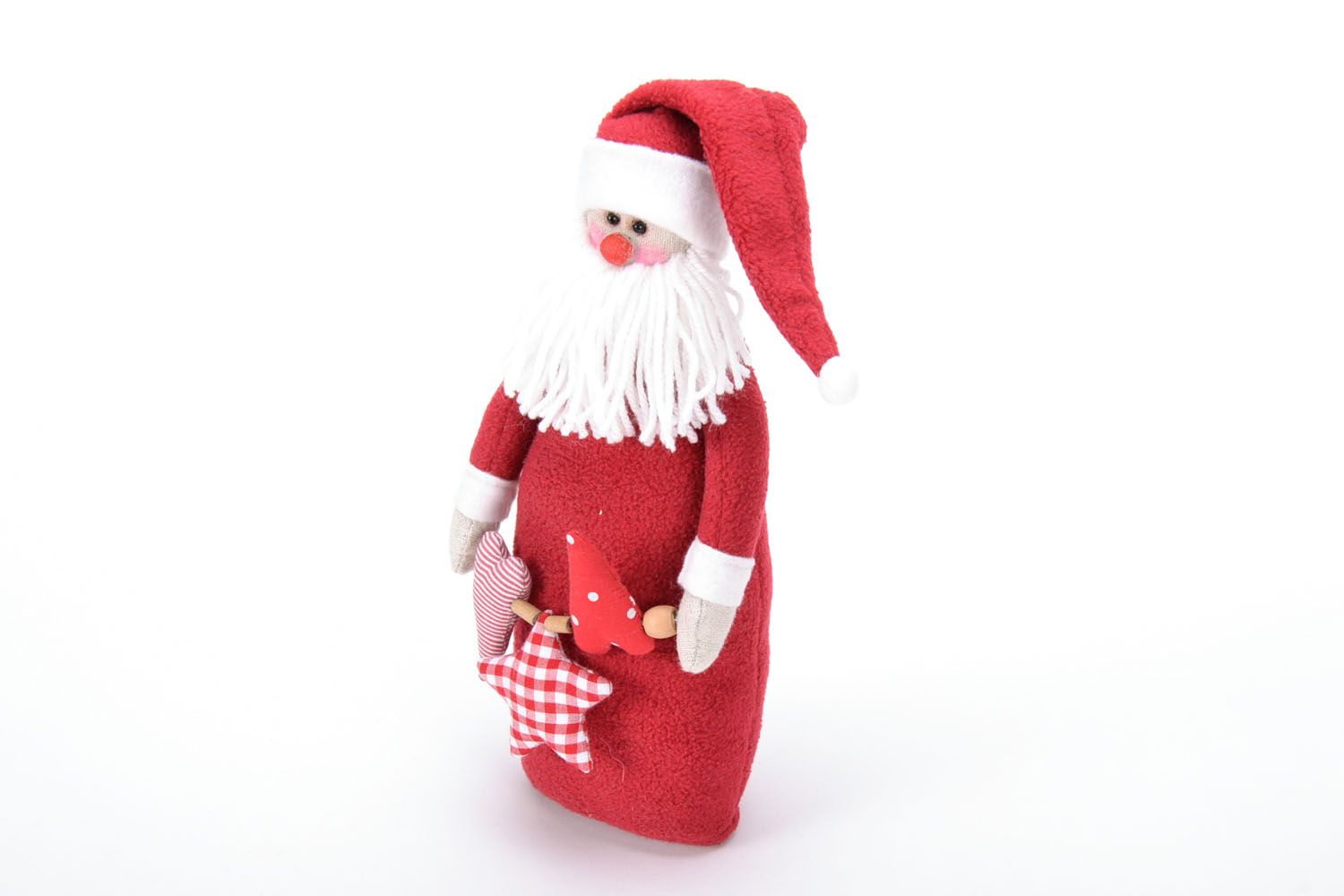 Мягкая игрушка Дед Мороз фото 3