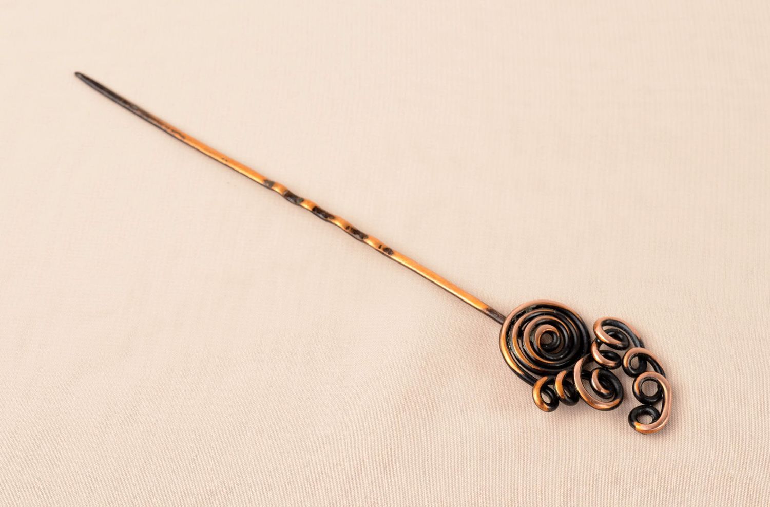 Handmade hair accessory gift ideas metal hair pin handmade gift for her photo 5