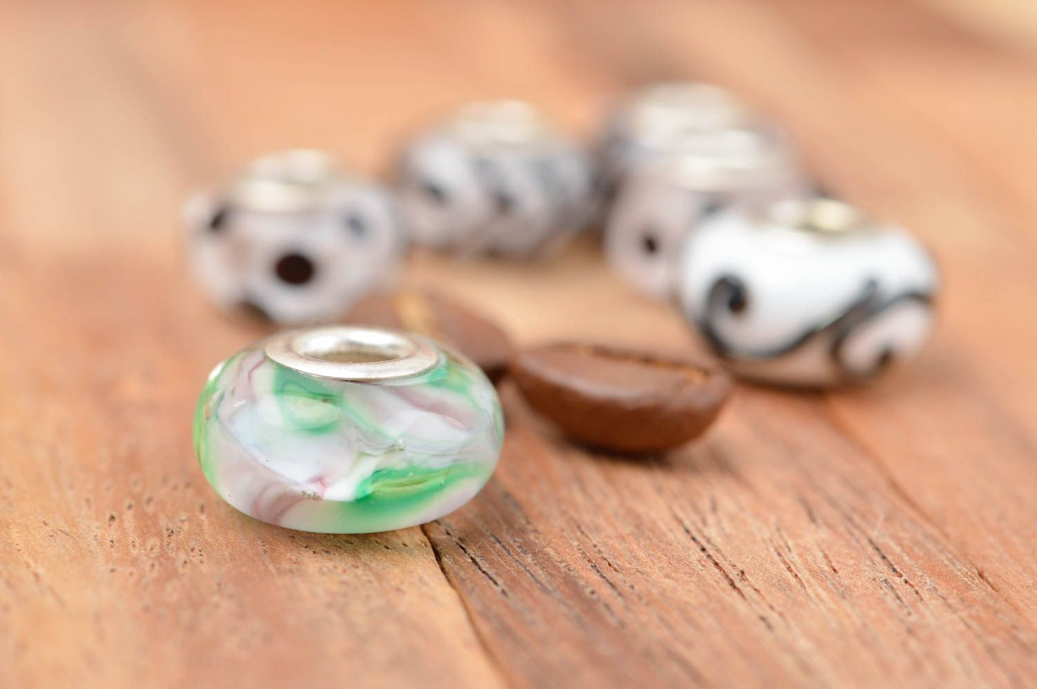 Jewelry findings handmade bead beautiful glass bead  lampwork beads jewelry bead photo 1