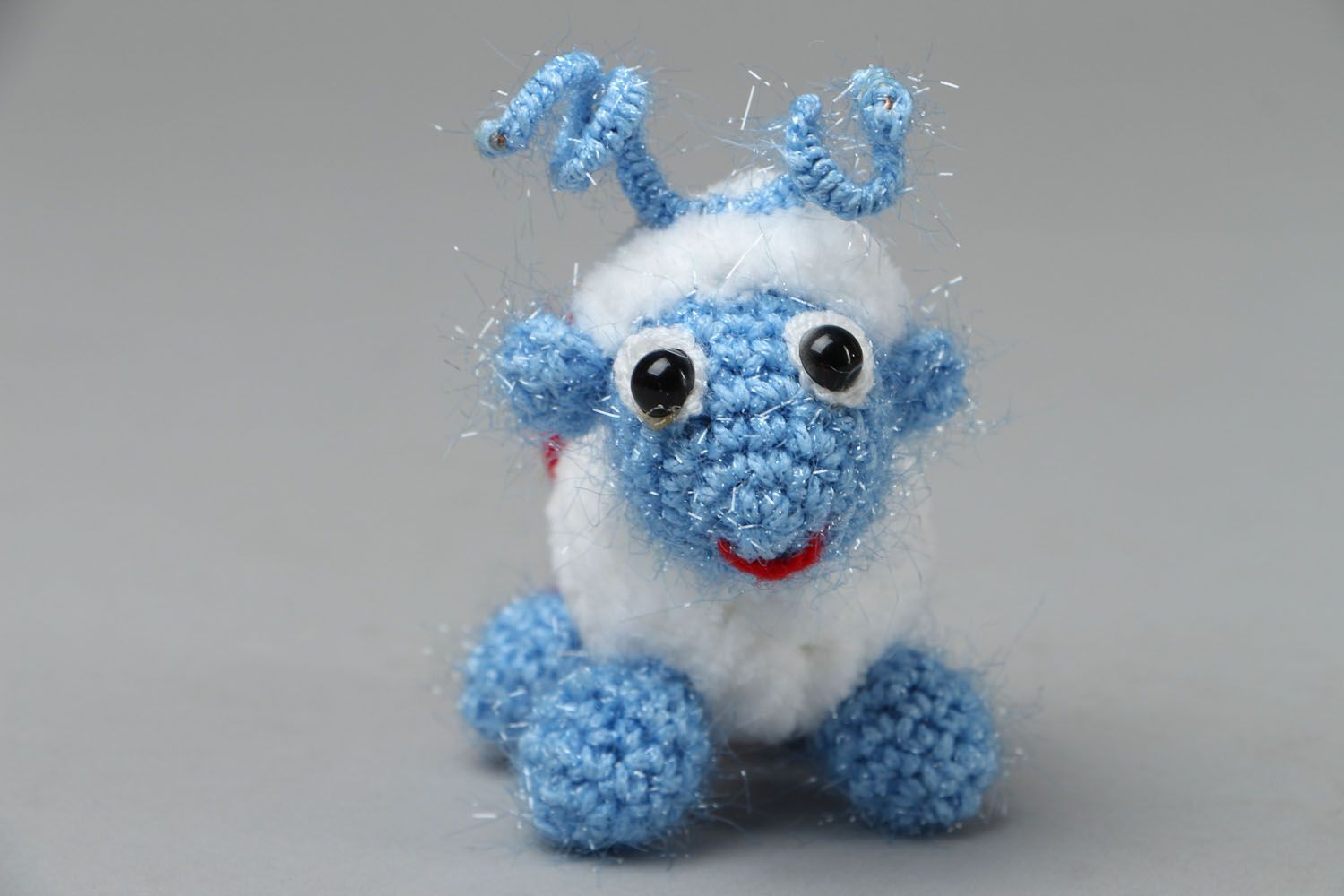 Crocheted toy Christmas Lamb photo 1