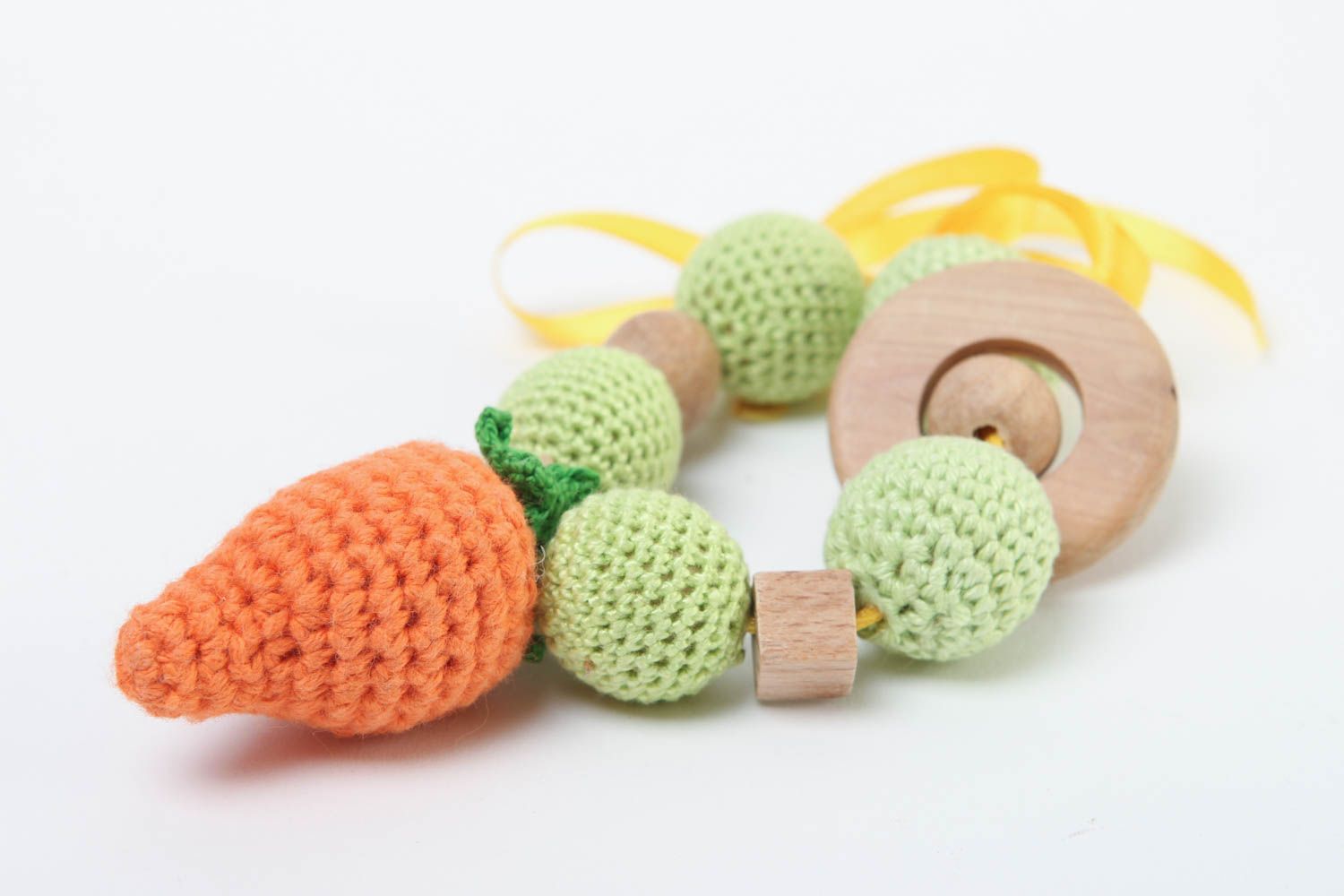 Handmade teething toy babies toys toddler toys gifts for kids toys for babies photo 3