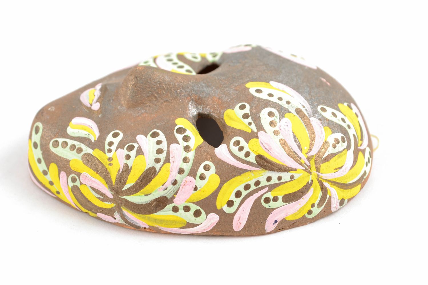 Interior pendant in the shape of painted carnival mask photo 4