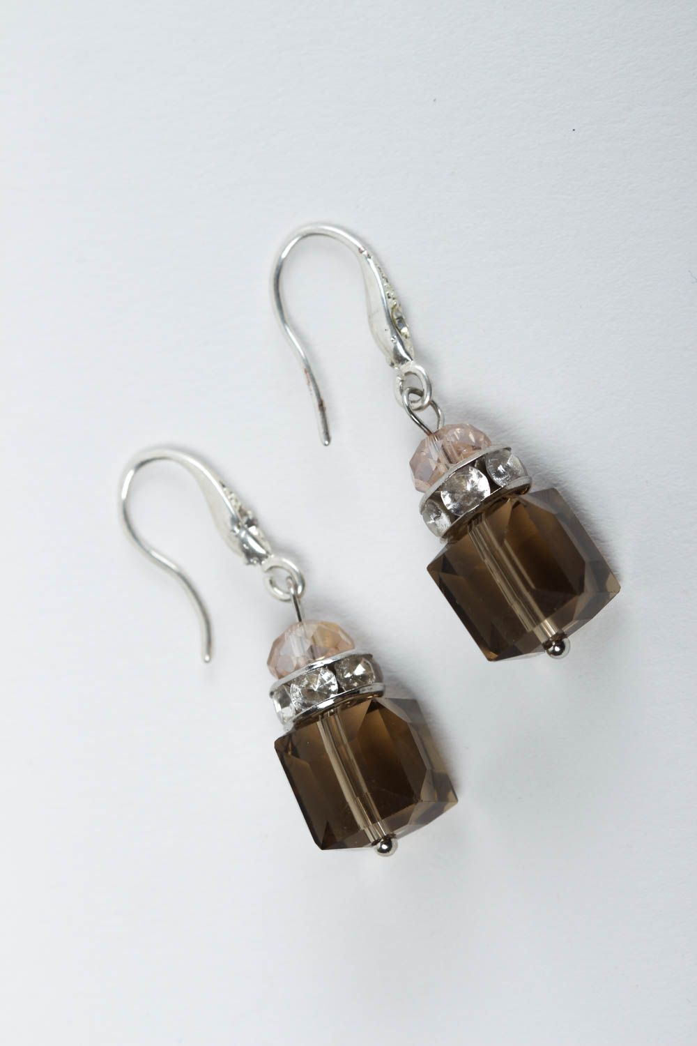 Handmade earrings designer earrings unusual gift crystal earrings gift for her photo 2