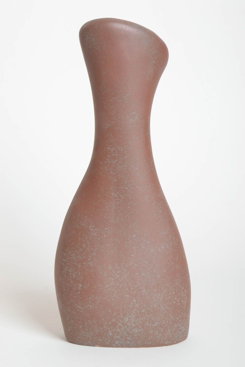 14-inch tall ceramic flower vase handmade centerpiece table décor 2 lb photo 4