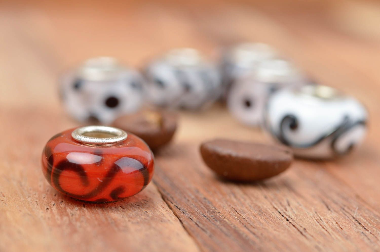 Stylish handmade glass bead costume jewelry designs jewelry making supplies photo 1