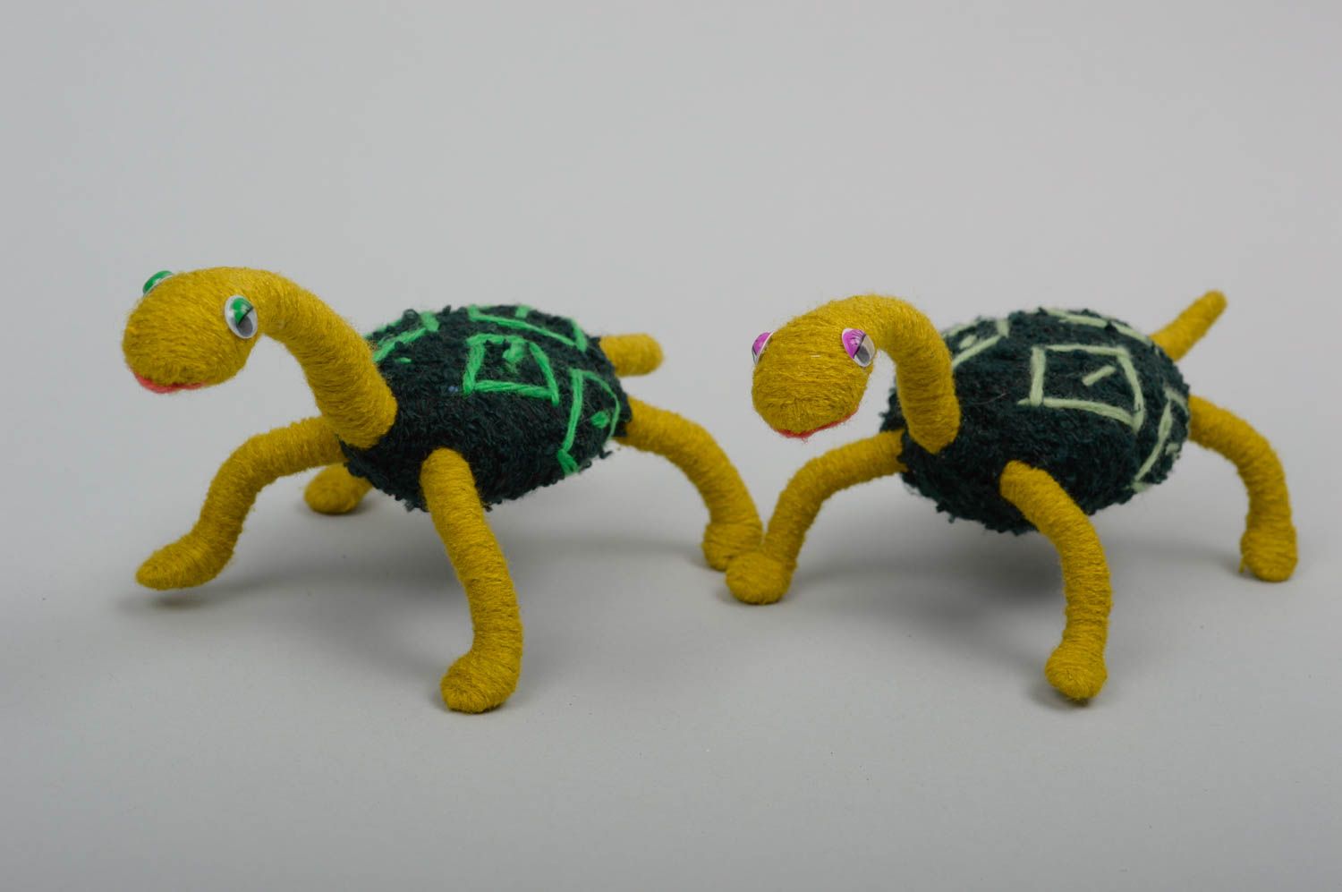 Игрушки черепахи ручной работы игрушки животные авторские игрушки из ниток фото 4