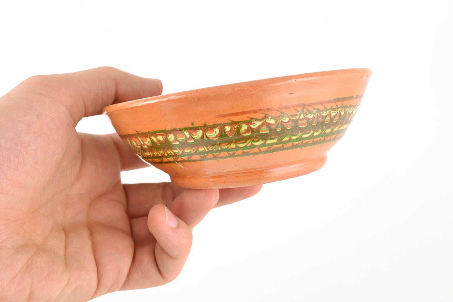 Small deep ceramic bowl photo 4